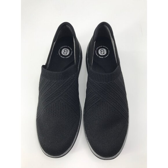BZees Triumph Slip On Casual Sneaker Black Size 10M NEW - Picture 2 of 7